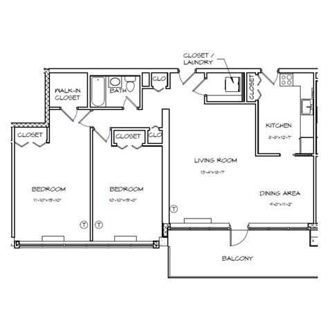 1900 South Eads Street Studio-3 Beds Apartment for Rent - Photo Gallery 54